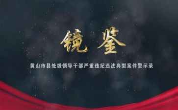 警示教育片《镜鉴》观后感5篇