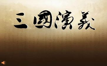 三国的读后感100字6篇